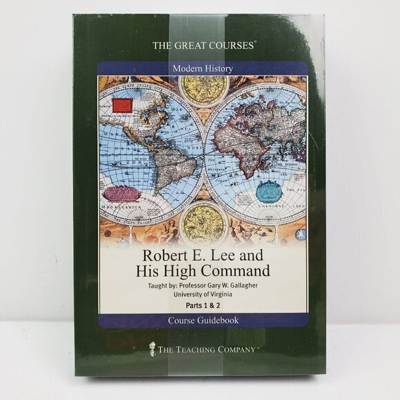 Great Courses Robert E Lee His High Command Modern History DVDs Guidebook Sealed - Picture 1 of 6